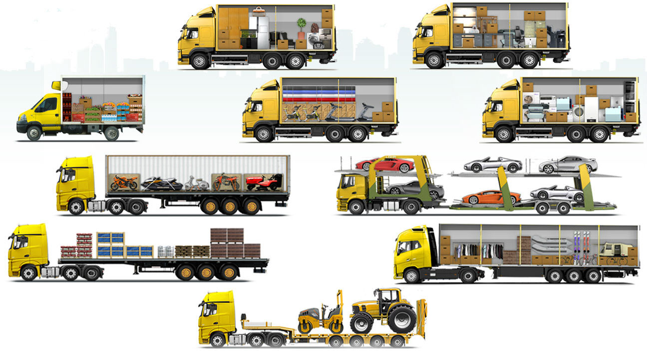 Машины для грузовых перевозок