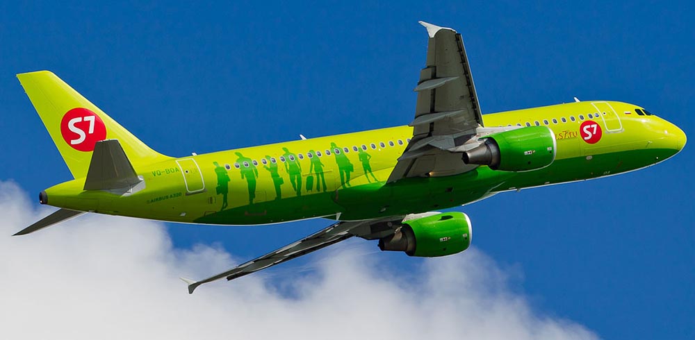 S7 Airlines и животные