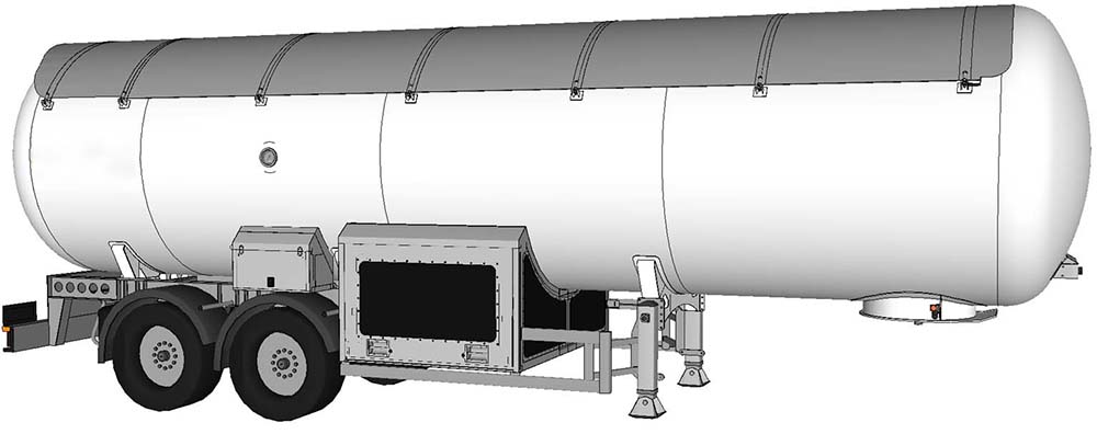 Проект автоцистерны для газа