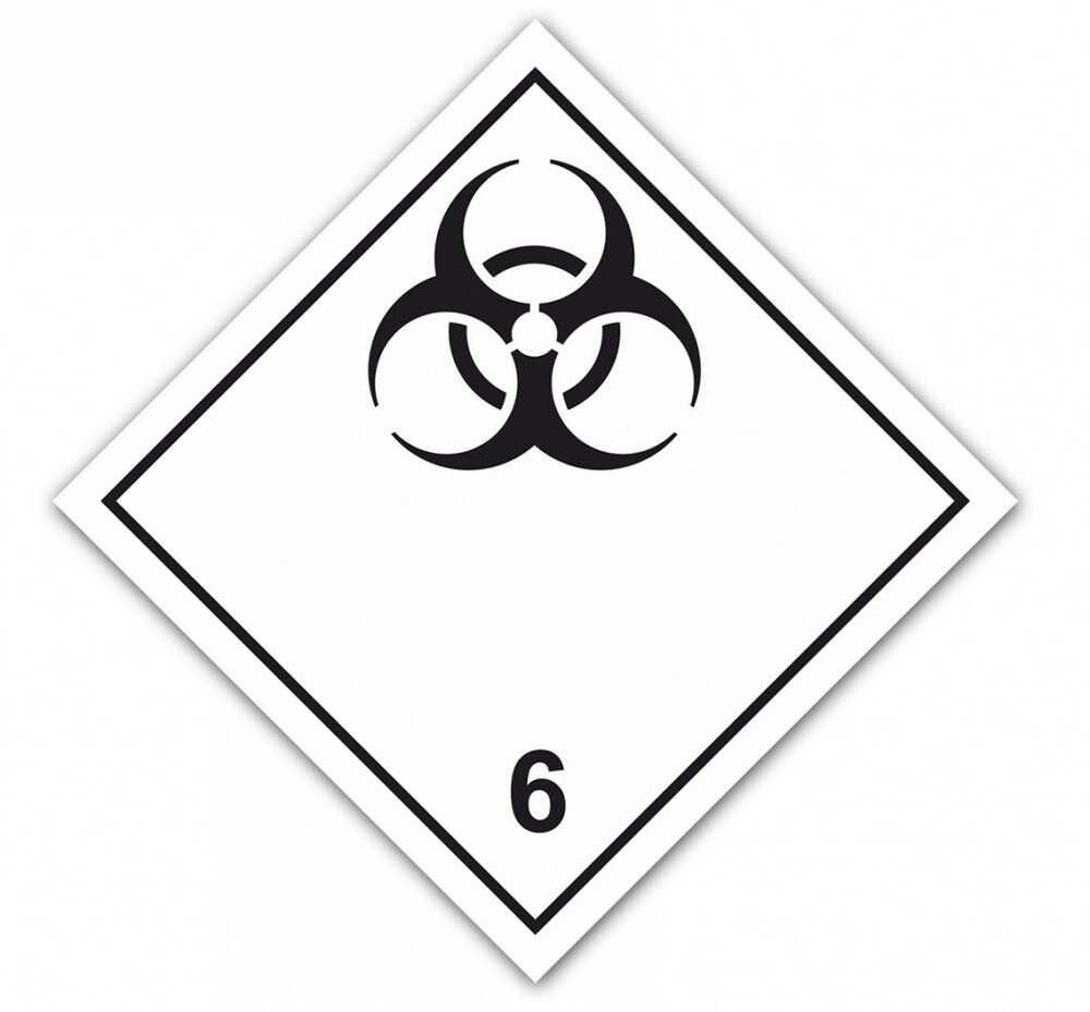 Знак ядовитые и инфекционные вещества