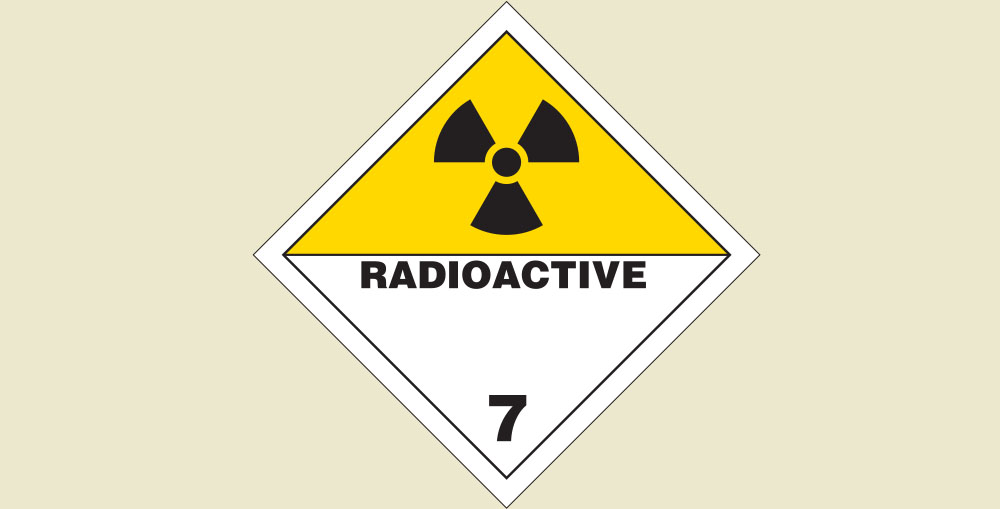 Знак для радиоактивных веществ